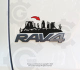 2013-2024 Toyota RAV4 Southern Utah Mountain Design Decal