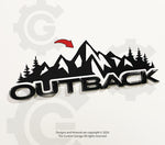 2020-2024 Subaru Outback Mountain Design Decals