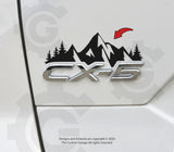 2016 - 19 Mazda CX-5 Mountain Design Decals