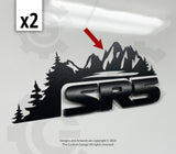 2010-2024 Toyota 4Runner SR5 Mountain Decals