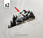 2010-2024 Toyota 4Runner SR5 Mountain Decals