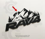 2019-2024 Toyota RAV4 Mountain Design Decals