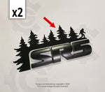 2010-2024 Toyota 4Runner SR5 Mountain Decals