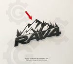 2019-2024 Toyota RAV4 Mountain Design Decals