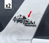 2015-2024 Toyota 4Runner TRD Off Road Pillar Mountain Design decals