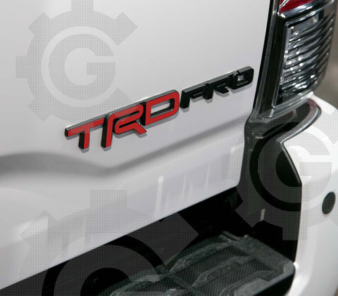 2015-2023 Toyota Tacoma TRD PRO Overlays decals