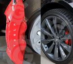 Tesla Model 3 caliper decal - Fixed Size